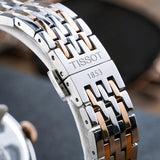  Shop Authentic Tissot Le Locle Powermatic 80 Silver Dial Two Tone Steel Strap Watch For Men - T006.407.22.036.01 - Luxxuri