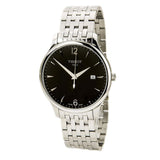  Shop Authentic Tissot T Classic Tradition Black Dial Silver Steel Strap Watch For Men - T063.610.11.057.00 - Luxxuri