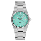  Shop Authentic Tissot PRX Quartz Light Green Dial Silver Steel Strap Watch for Men - T137.410.11.091.01 - Luxxuri