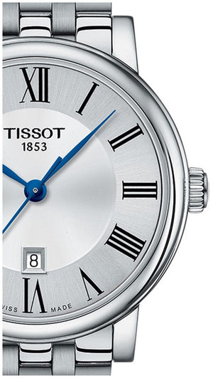  Shop Authentic Tissot Carson Premium Lady Silver Dial Silver Steel Strap Watch For Women - T122.210.11.033.00 - Luxxuri