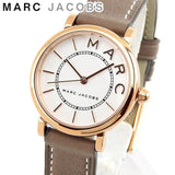  Shop Authentic Marc Jacobs Roxy White Dial Light Brown Leather Strap Watch for Women - MJ1538 - Luxxuri