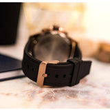  Shop Authentic Tommy Hilfiger Blaze Multifunction Black Dial Black Rubber Strap Watch For Men - 1792028 - Luxxuri