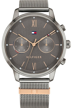  Shop Authentic Tommy Hilfiger Blake Quartz Grey Dial Silver Mesh Bracelet Watch for Men - 1782304 - Luxxuri