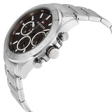  Shop Authentic Tommy Hilfiger Hudson Chronograph Quartz Brown Dial Silver Steel Strap Watch For Men - 1791229 - Luxxuri