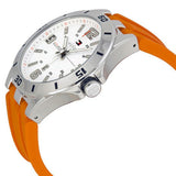  Shop Authentic Tommy Hilfiger Analog White Dial Orange Rubber Strap Watch for Men - 1791063 - Luxxuri