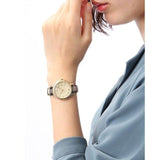  Shop Authentic Burberry Classic Champagne Gold Dial Horseferry Leather Strap Watch for Women - BU10104 - Luxxuri