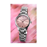  Shop Authentic Burberry The Classic Pink Dial Silver Steel Strap Watch for Women - BU10111 - Luxxuri