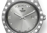  Shop Authentic Tudor Royal Day Date Diamonds Automatic Silver Dial Silver Steel Strap Watch for Men - M28600-0002 - Luxxuri