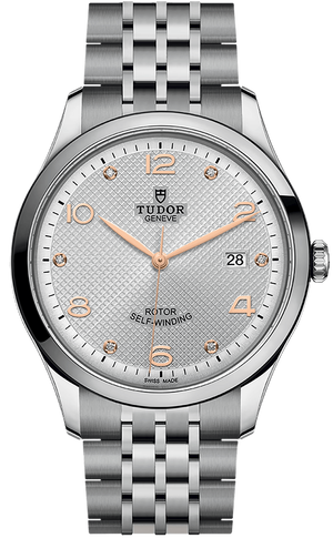  Shop Authentic Tudor 1926 Automatic Diamonds Silver Dial Silver Steel Strap Watch for Men - M91650-0003 - Luxxuri