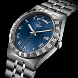  Shop Authentic Tudor Royal Automatic Blue Dial Silver Steel Strap Watch for Men - M28600-0005 - Luxxuri