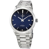  Shop Authentic Tudor Style Automatic Diamonds Blue Dial Silver Steel Strap Watch for Men - M12710-0017 - Luxxuri