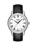  Shop Authentic Tissot T Classic Carson White Dial Black Leather Strap Watch for Men - T085.410.16.013.00 - Luxxuri