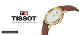  Shop Authentic Tissot Everytime Desire Small White Dial Maroon Leather Strap Watch For Women - T109.210.36.031.00 - Luxxuri