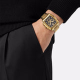  Shop Authentic Versace Dominus Chronograph Black Dial Gold Steel Strap Watch For Men - VE6H00523 - Luxxuri