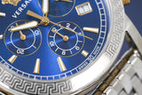  Shop Authentic Versace Sport Tech Chronograph Blue Dial Silver Steel Strap Watch for Men - VELT00219 - Luxxuri