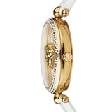  Shop Authentic Versace Palazzo Empire White Dial White Leather Strap Watch for Women - VCO040017 - Luxxuri