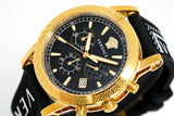  Shop Authentic Versace Sports Tech Chronograph Black Dial Black Rubber Strap Watch for Men - VELT00119 - Luxxuri
