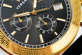  Shop Authentic Versace Sports Tech Chronograph Black Dial Black Rubber Strap Watch for Men - VELT00119 - Luxxuri