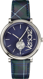  Shop Authentic Versace V-Circle The Clans Edition Blue Dial Blue & Green Leather Strap Watch for Women  - VEBQ00118 - Luxxuri