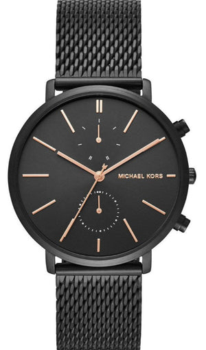  Shop Authentic Michael Kors Jaryn Black Dial Black Stainless Steel Strap Watch for Men - MK8504 - Luxxuri
