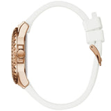  Shop Authentic Guess Starlight Diamonds White Dial White Rubber Strap Watch for Women - W0846L5 - Luxxuri