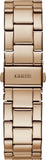  Shop Authentic Guess G Twist Diamonds Rose Gold Dial Rose Gold Steel Strap Watch For Women - W1201L3 - Luxxuri