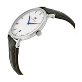  Shop Authentic Daniel Wellington Dapper York Quartz White Dial Dark Brown Leather Strap Watch For Women - DW00100097 - Luxxuri