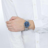  Shop Authentic Maserati Epoca Blue Dial Silver Mesh Bracelet Watch For Men - R8853118006 - Luxxuri