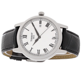  Shop Authentic Tissot T Classic Carson White Dial Black Leather Strap Watch for Men - T085.410.16.013.00 - Luxxuri