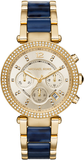  Shop Authentic Michael Kors Parker Gold Dial Two Tone Steel Strap Watch for Women - MK6238 - Luxxuri
