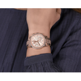  Shop Authentic Michael Kors Ritz Chronograph Rose Gold Dial Rose Gold Steel Strap Watch For Women - MK6598 - Luxxuri