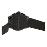  Shop Authentic Calvin Klein Minimal Black Dial Black Mesh Bracelet Watch for Women - K3M22421 - Luxxuri