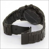  Shop Authentic Marc Jacobs Larry Chronograph Black Dial Black Steel Strap Watch for Men - MBM5032 - Luxxuri
