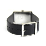  Shop Authentic Calvin Klein Window Black Dial Black Leather Strap Watch for Men - K2M23107 - Luxxuri