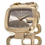  Shop Authentic Gucci G Gucci Sunbrushed Brown Dial Rose Gold Steel Strap Watch For Women - YA125511 - Luxxuri