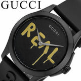  Shop Authentic Gucci G Timeless Ghost Black Dial Black Rubber Strap Unisex Watch - YA1264017 - Luxxuri