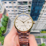  Shop Authentic Tissot Luxury Powermatic 80 Gold Dial Silver Steel Strap Watch For Men - T086.407.22.261.00 - Luxxuri