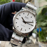  Shop Authentic Mido Multifort Automatic Silver Dial Silver Steel Strap Watch For Men - M005.430.11.031.80 - Luxxuri