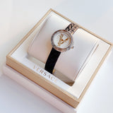  Shop Authentic Versace Virtus Quartz White Dial Black Leather Strap Watch For Women - VET300421 - Luxxuri