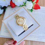  Shop Authentic Movado Bold Gold Dial Gold Steel Strap Watch For Women - 3600382 - Luxxuri