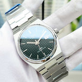  Shop Authentic Tissot PRX Powermatic 80 Green Dial Silver Steel Strap Watch For Men - T137.407.11.091.00 - Luxxuri