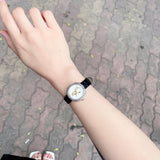  Shop Authentic Versace Virtus Quartz White Dial Black Leather Strap Watch For Women - VET300421 - Luxxuri