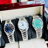  Shop Authentic Citizen Tsuyosa Automatic White Dial Silver Steel Strap Watch For Men - NJ0150-81A - Luxxuri