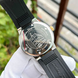 Shop Authentic Salvatore Ferragamo F-80 Black Dial Black Rubber Strap Watch For Men - SFHY00120 - Luxxuri