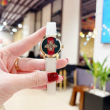  Shop Authentic Gucci G Timeless Quartz Red & Green Dial Beige Leather Strap Watch For Women - YA1265009 - Luxxuri