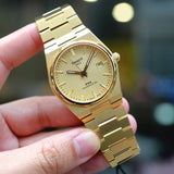  Shop Authentic Tissot PRX Powermatic 80 Gold Dial Gold Steel Strap Watch for Men - T137.407.33.021.00 - Luxxuri