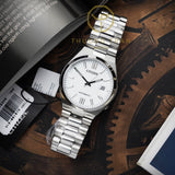  Shop Authentic Citizen Tsuyosa Automatic White Dial Silver Steel Strap Watch For Men - NJ0150-81A - Luxxuri
