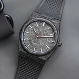  Shop Authentic Tissot PRX Powermatic 80 Carbon Black Dial Black Rubber Strap Watch for Men - T137.907.97.201.00 - Luxxuri