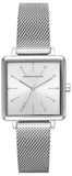 Shop Authentic Armani Exchange Lola Quartz Silver Dial Silver Mesh Strap Watch For Women - AX5800 - Luxxuri