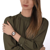  Shop Authentic Armani Exchange Lola Quartz Silver Dial Rose Gold Mesh Strap Watch For Women - AX5802 - Luxxuri